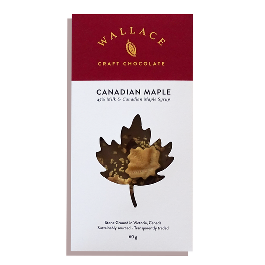 Specialty Bar: Canadian Maple + 45% Milk Chocolate