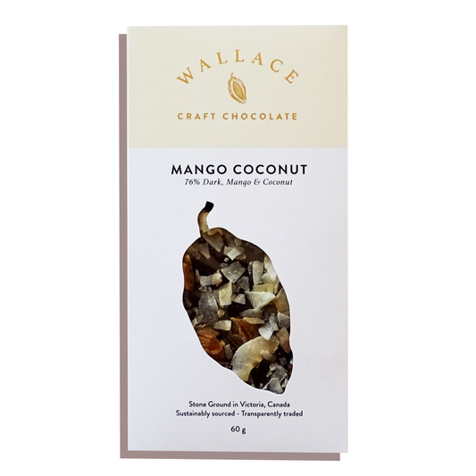 Specialty Bar: Mango Coconut + 76% Dark