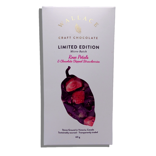 Limited Edition: Rose Petals & Strawberries - 76% Dark