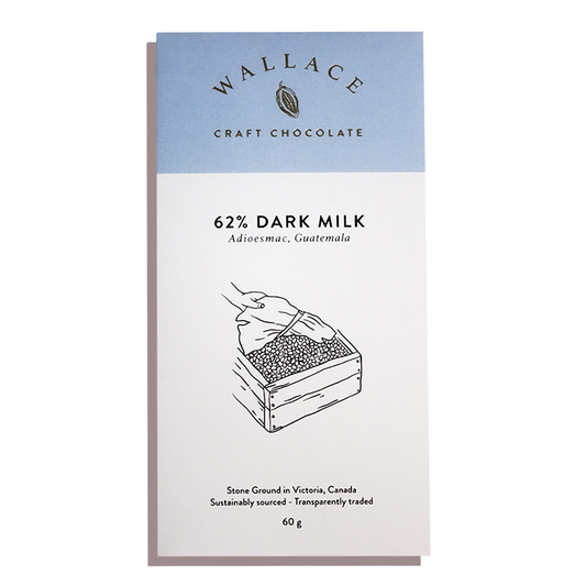 Single Origin Bar: Guatemala - 62% Dark Milk Chocolate