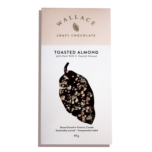 Specialty Bar: Toasted Almond + Dark Milk Chocolate